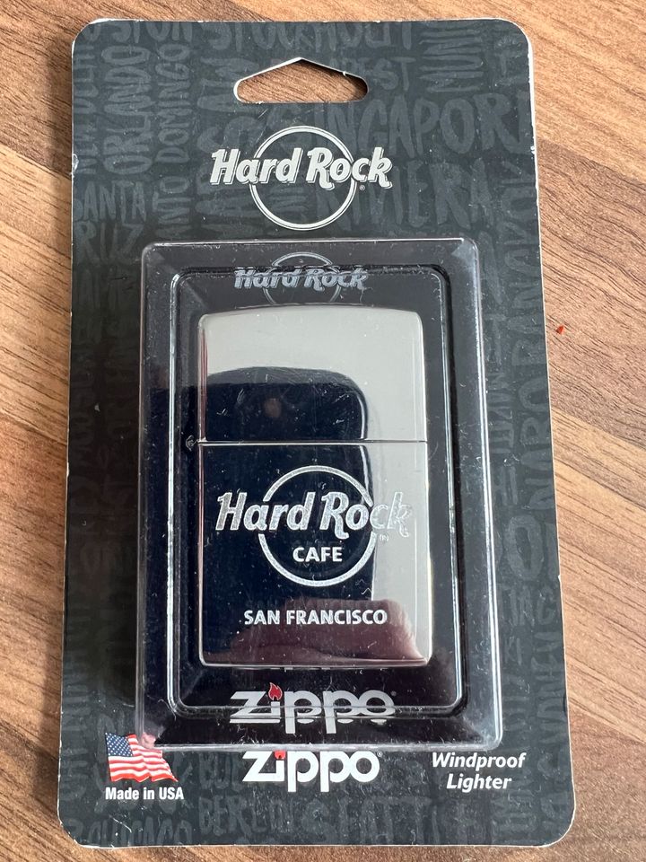 Zippo Feuerzeug Hard Rock Café San Francisco Neu in Kelkheim