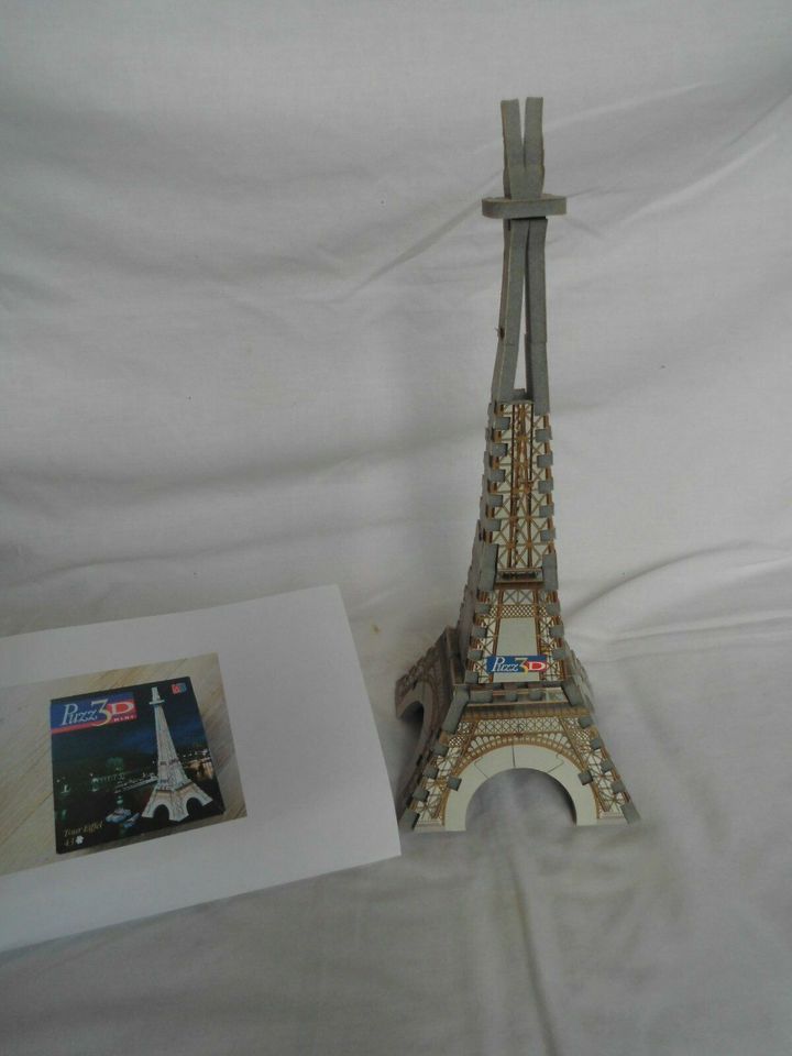 Puzzle Puzz 3D Mini MB Hasbro Wrebbit Eifelturm Tour Eiffel 5,- in Metzingen