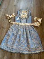 Dirndl 36 hellblau Oktoberfest Design mit Tüll Schürze Neuhausen-Nymphenburg - Neuhausen Vorschau