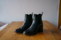 Stiefeletten in schwarz Kunstleder Bayern - Erding Vorschau