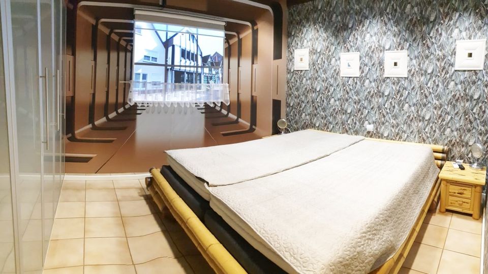 FeWo Ferienwohnung mit eigener Sauna Wellness Auszeit last minute in Bodenwerder