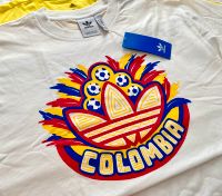ADIDAS Colombia T-Shirt Herren Shirt Kolumbien weiß Gr. M München - Thalk.Obersendl.-Forsten-Fürstenr.-Solln Vorschau
