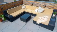 Rattansofa Matera XXL Tisch Garten Lounge Gartenmöbel Sofa Rattan Bayern - Alzenau Vorschau