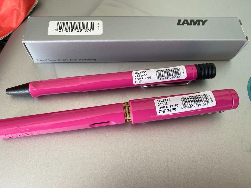 Lamy Füller Al-Star Feder M plus Kugelschreiber pink - Rarität - in Kemnath