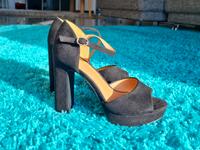 Schwarze Sandalen Damen Größe 39 neu/ungetragen Bayern - Deggendorf Vorschau