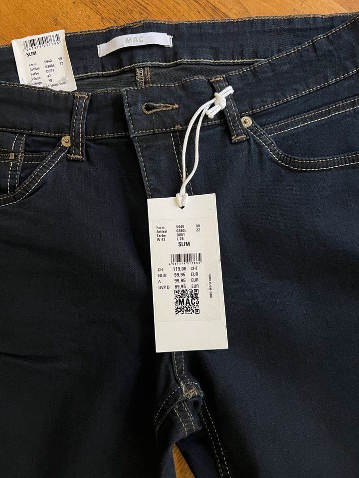 Jeans Mac straight Fit neu W42 L28 in München