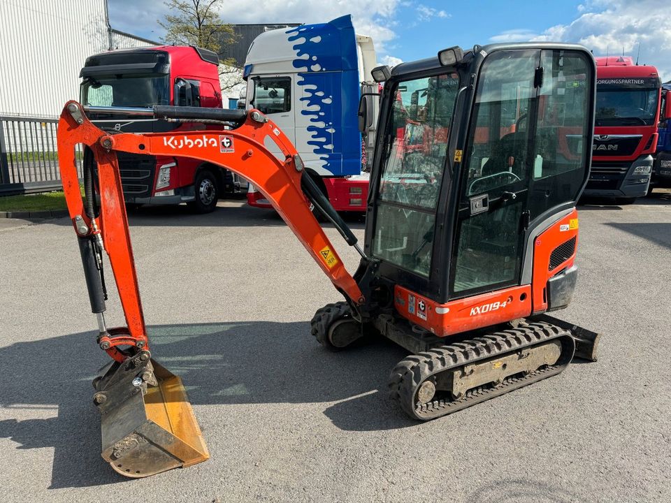 Kubota KX019-4 Minibagger Schwenkschaufel  + MS01 in Hamm