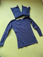 Living crafts Langarmshirt Unterhemd 110 116 dunkelblau Hessen - Rüsselsheim Vorschau