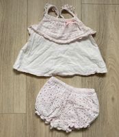 Set Sommer Top Bloomer Rosa Spitze Rüschen Zara Nordrhein-Westfalen - Reichshof Vorschau