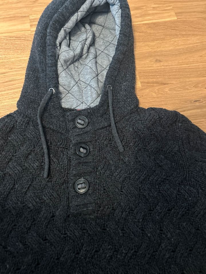 S. Oliver Winterpullover Pulli Kapuze, Anthrazit,  M wie Esprit in Neukirchen-Vluyn