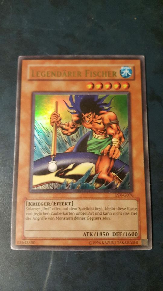 Yugioh Legendärer Fischer ultra rare deutsch in Zwickau