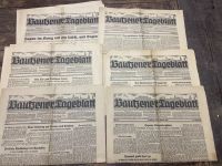 Alte Zeitschriften Bautzener Tageblatt Dresdner Morgenzeitung Sachsen - Kirschau Vorschau