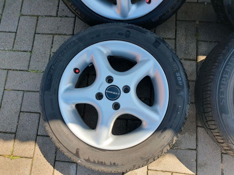 BORBET 6X14 ET38 LK 4X100 für VW GOLF in Drochtersen