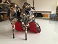 ❌ Christian Louboutin Nude Python Lady Peep 85 EU 38 ❌ Stuttgart - Stuttgart-Süd Vorschau