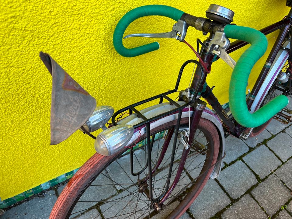 Oldtimer Rennrad Randonneur Außergewöhnlich Klassiker 50 er 60 er in Schwaikheim