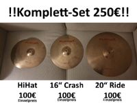 Mastserwork Troy Schlagzeug Becken Set - Handmade Turkish Cymbals Friedrichshain-Kreuzberg - Friedrichshain Vorschau