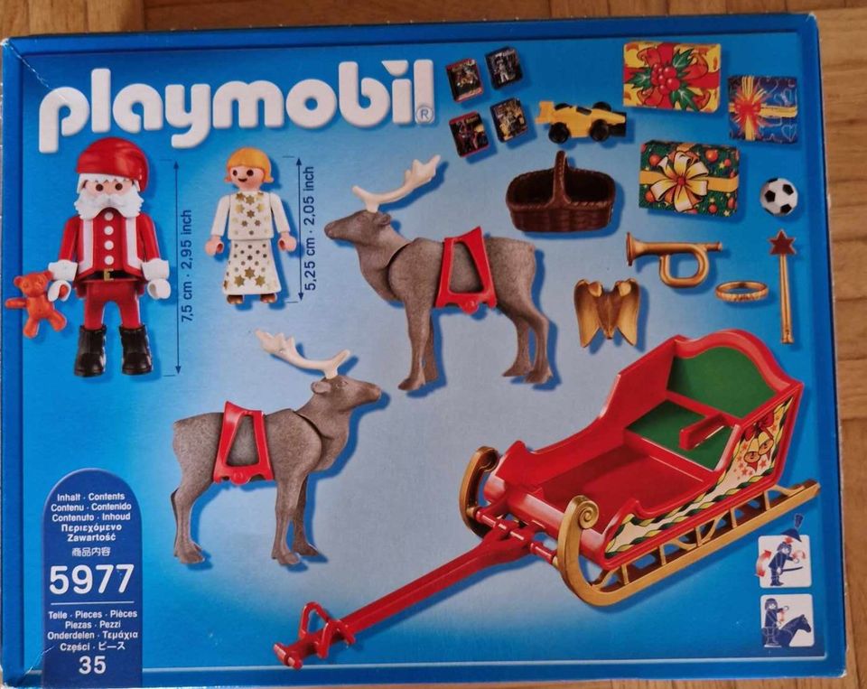 playmobil Christmas 5977 4-10 35 pc neu in Triefenstein