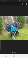 Teutonia Kinderwagen Buggy Kombikinderwagen türkis / schwarz Bayern - Nersingen Vorschau