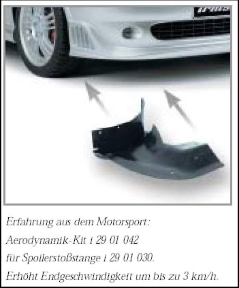 Suche Opel Vectra B i500 Aerodynamik Kit  i29 01 042 STW Irmscher in Walschleben