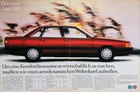 Audi 100 Typ 44 Reklame Berichte Quattro Avant 2,3E 1,8 CC Turbo Hessen - Hanau Vorschau