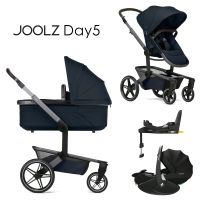 Joolz Day 5 - 4in1 Kinderwagen-Set - Navy Blue - inkl. Babywanne + Sportsitz + Maxi-Cosi Pebble 360 Pro 2 + FamilyFix 360 Pro + XXL-Zubehörpaket - NEU Hessen - Fulda Vorschau