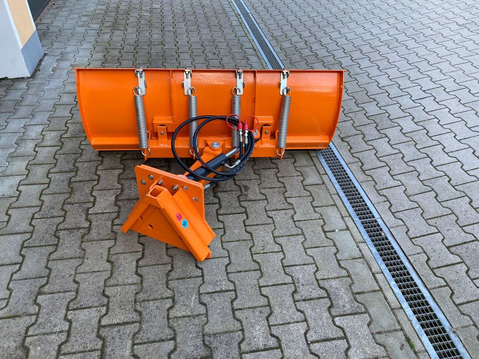 Schneeräumschild Mini 150 cm Kommunal Aufnahme Hydr. Schwenkung in Tiefenbach Oberpf