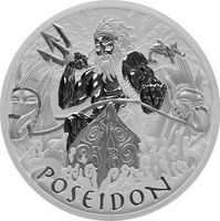 5 OZ SILBER POSEIDON TUVALU 2021 GODS OF OLYMP Sachsen - Klipphausen Vorschau