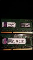 2x2Gb Kingston RAM DDR3 1066mt/s SO-DIMM Arbeitsspeicher Baden-Württemberg - Winterbach Vorschau