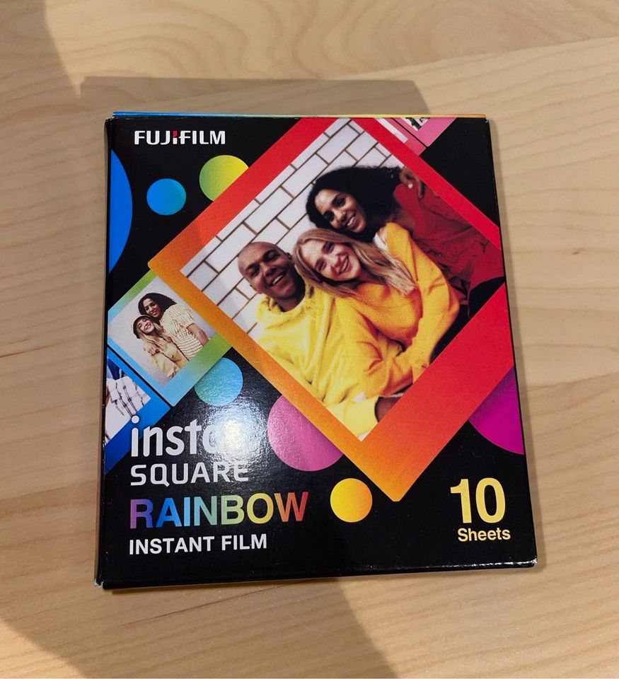 Polaroid Instax Square Rainbow Instant Film, 10 Bilder - Fujifilm in Karlsruhe