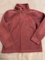 Jack Wolfskin Fleecejacke Gr. 128 dunkelrot Hamburg-Mitte - Hamburg Hammerbrook Vorschau