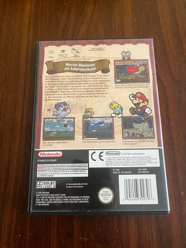 Paper Mario Die Legende vom Äonentor Nintendo GameCube in Witten
