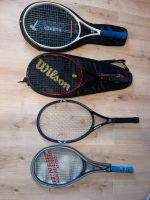 4 Tennisschläger: 2 Wilson, 1 Dunlop, 1 Prince vintage (1986) Kiel - Neumühlen-Dietrichsdorf-Oppendorf Vorschau