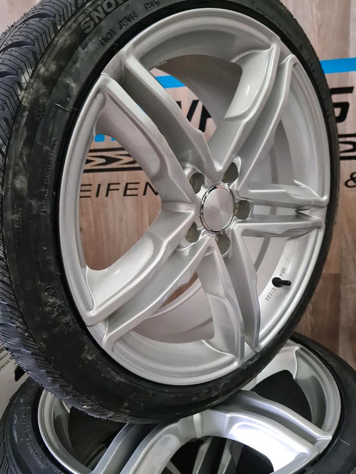 18 Zoll Alufelgen mit Sommerreifen für Audi A3 A4 A5 A6 A7 A8 TT Q2 Q3  Seat Cupra Leon Ateca Formentor Tarraco Skoda Octavia Superb Karoq Kodiaq Yeti VW Passat Felgen Kompletrräder Sommerräder in Lengede