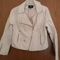 Bikerjacke beige H&M Gr 38 Bayern - Pfaffenhofen a.d. Ilm Vorschau
