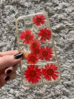 IPhone X/XS Hülle durchsichtig Trockenblumen rot Baden-Württemberg - Mannheim Vorschau