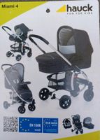 Kombi Kinderwagen Hauck Miami 4 !!WIE NEU!! Sachsen-Anhalt - Eisleben Vorschau