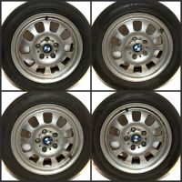 BMW 3er E46 Original Alu-Felgen LK 5x120 Sommer-Reifen 205/55 R16 Nordrhein-Westfalen - Nottuln Vorschau