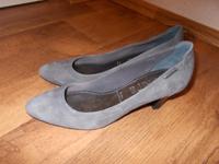 Esprit Pumps 41 Grau neuwertig (1x getragen) Leder Nordrhein-Westfalen - Bottrop Vorschau