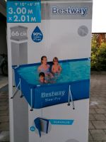 Pool Bestway 300x201 mit kompletter Ausrüstung Bayern - Neumarkt i.d.OPf. Vorschau