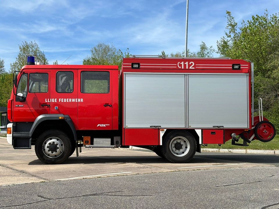 MAN LF 16/12 L80 Nutzfahrzeug LKW Feuerwehr FGL Metz 4x4 Allrad in Aue