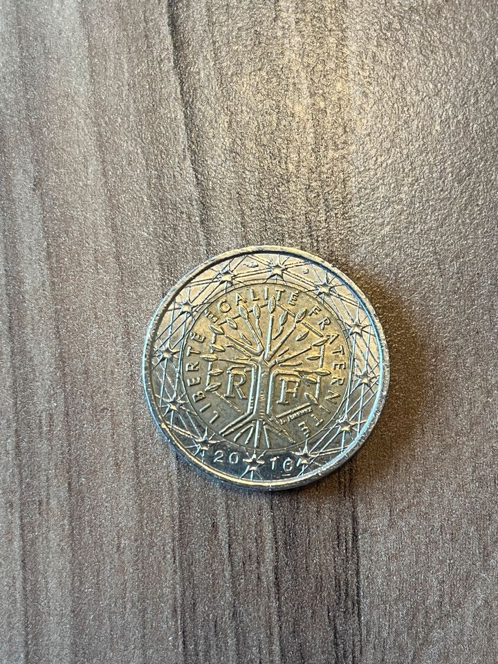 2 euro münze liberte egalite fraternite Lebensbaum in Ainring