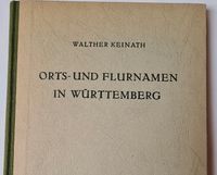 Orts-und Flurnamen Württemberg Buch antik Kulturgeschichte Albver Baden-Württemberg - Neuhausen Vorschau