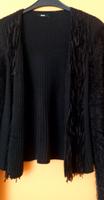 Elegante Damen Strickjacke Gr. S BIBA Schwarz Fransen Flausch Niedersachsen - Garbsen Vorschau