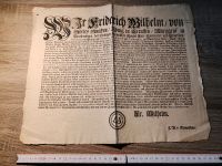 Erlass Preussen König Friedrich Wilhelm I. 1715 Berlin Original Bayern - Rosenheim Vorschau