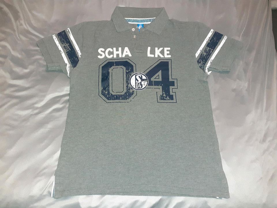 FC Schalke 04 Poloshirt Polo Trikot Shirt Schal in Bochum