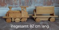Holz Zug, Handarbeit, Lok,  82 cm lang, Holzzug, Spielzeug Baden-Württemberg - Bretzfeld Vorschau