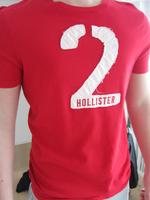 Herren T-Shirt Shirt Kurzarm Hollister rot 2 Gr. L Hessen - Mörfelden-Walldorf Vorschau