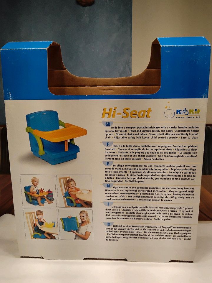 Mobiler Kinderhochsitz / Sitzerhöhung Hi-Seat von KidsKit / Rotho in Irchenrieth