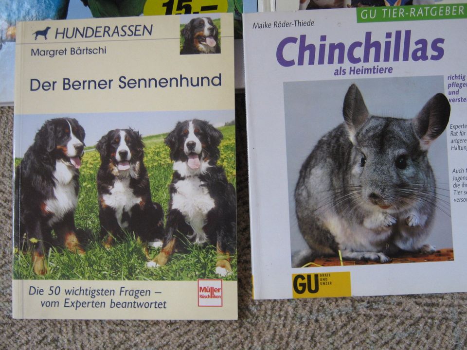 4 versch. Tierbücher in Ostheim