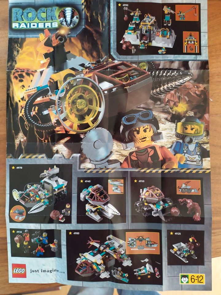 Lego System Konvolut Rock Raiders 4910, 4920 in Schwabhausen